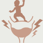 baby bladder dance logo from core moms blog