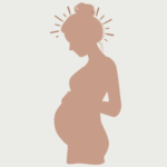 Powerfully feminine logo from core moms blog
