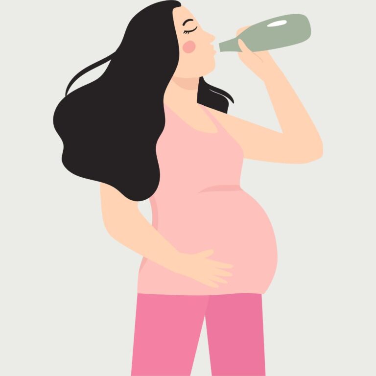 Staying hydrated while pregnant icon fromm core moms blog